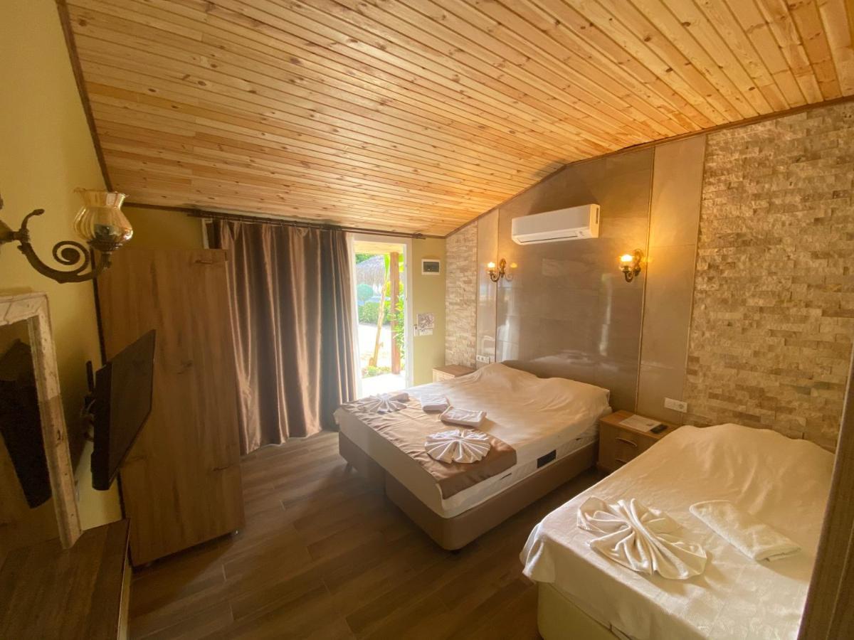 Mavi Yengec Bungalows And Hotel Orhaniye  Buitenkant foto