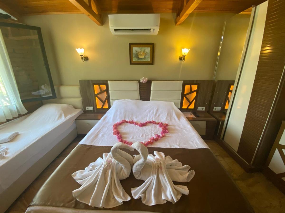 Mavi Yengec Bungalows And Hotel Orhaniye  Buitenkant foto