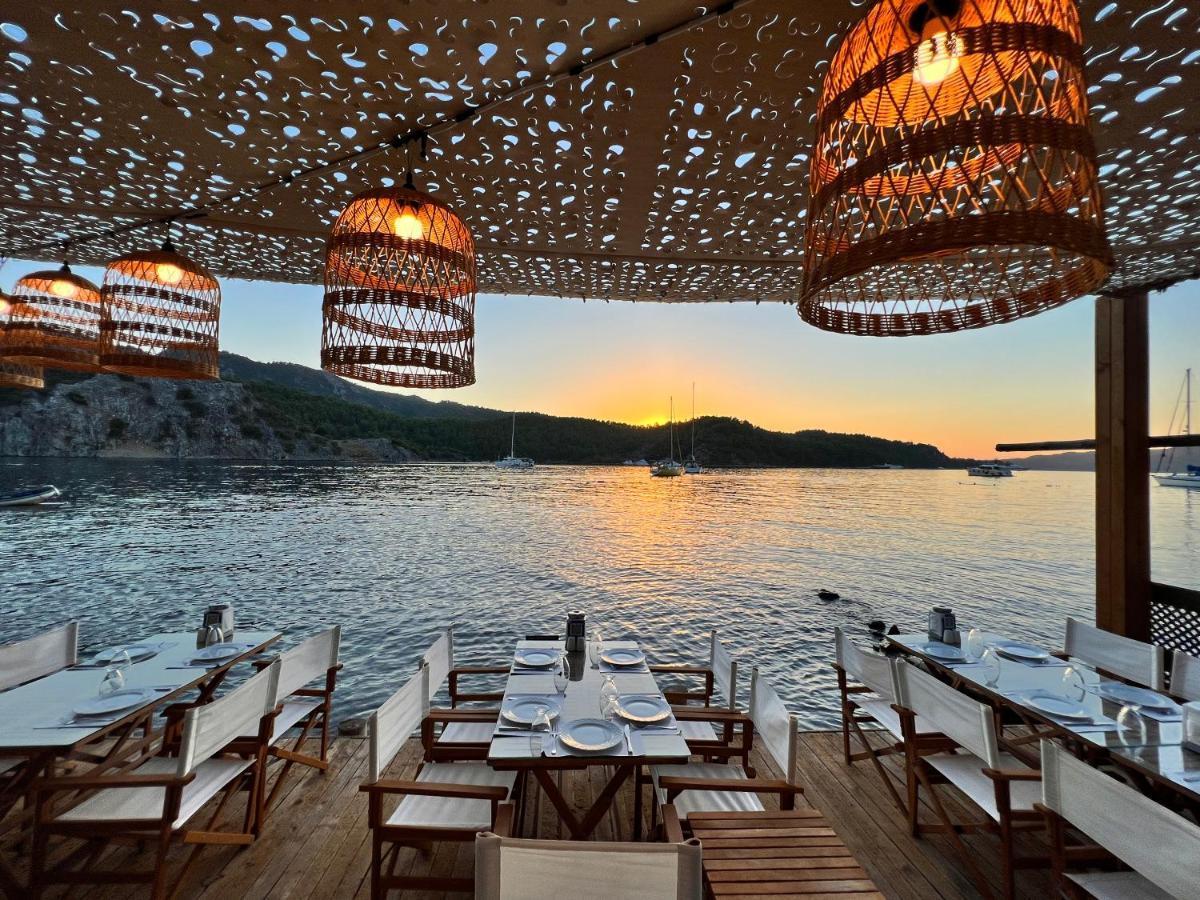 Mavi Yengec Bungalows And Hotel Orhaniye  Buitenkant foto