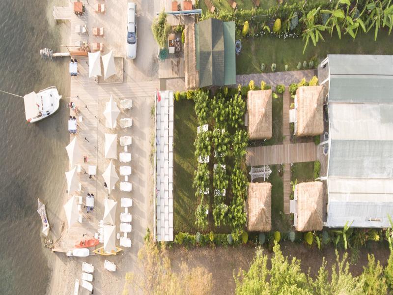 Mavi Yengec Bungalows And Hotel Orhaniye  Buitenkant foto